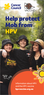 Help protect Mob from HPV brochure