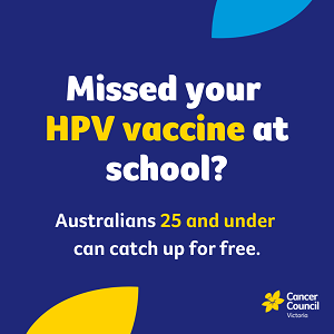 Missed your HPV vaccine at school? Australians 25 and under can catch up for free